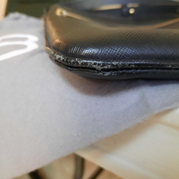 BRAHMIN Katie Crossbody Black Leather Bag - Picture 10 of 11